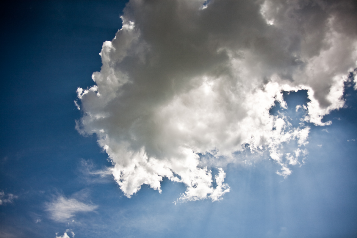 Wolke am Himmel